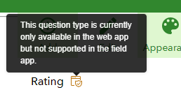 This question type is currently only available in the web app